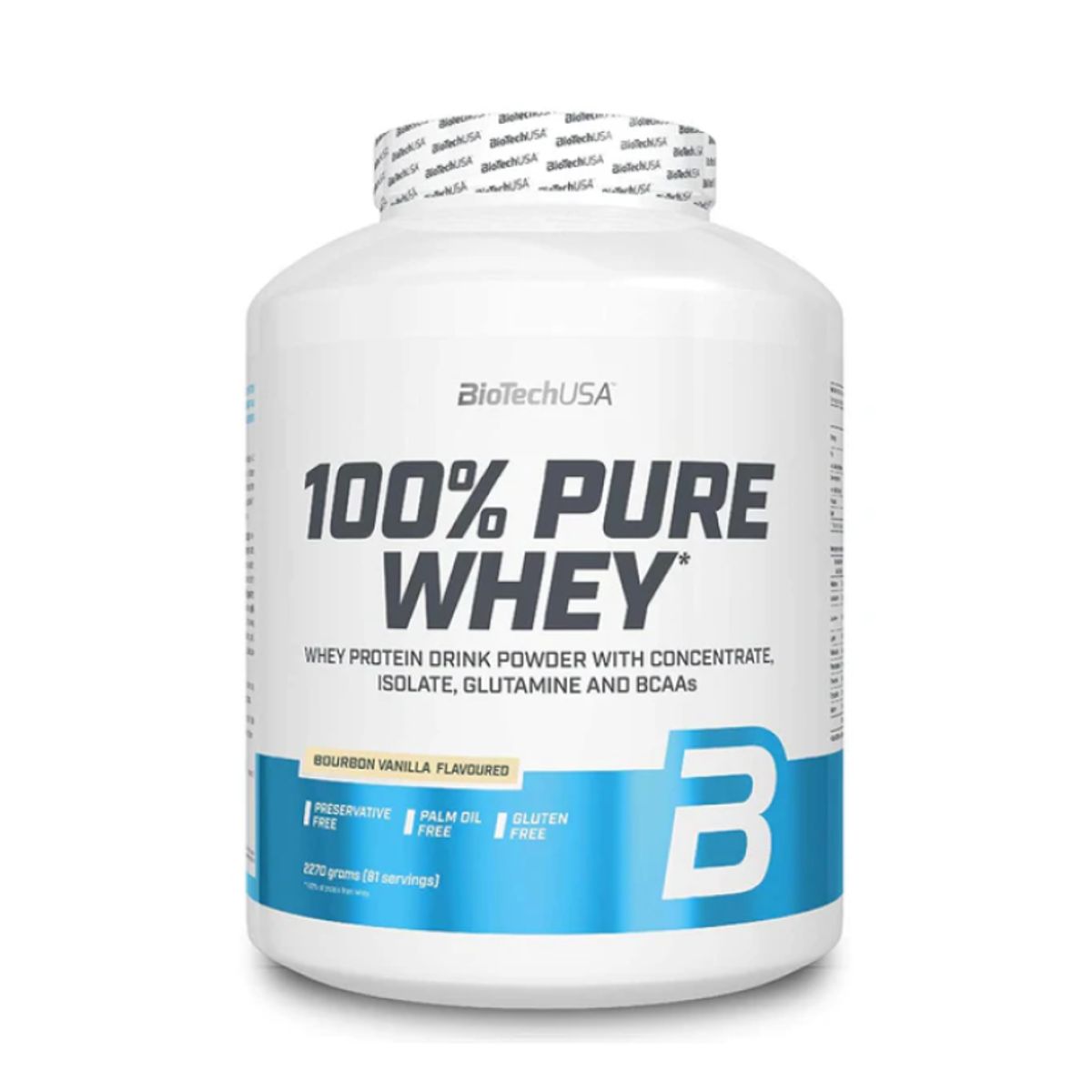 BIOTECH USA - Biotechusa 100% Pure Whey Proteina Whey Protein 5 Lbs Vanilla
