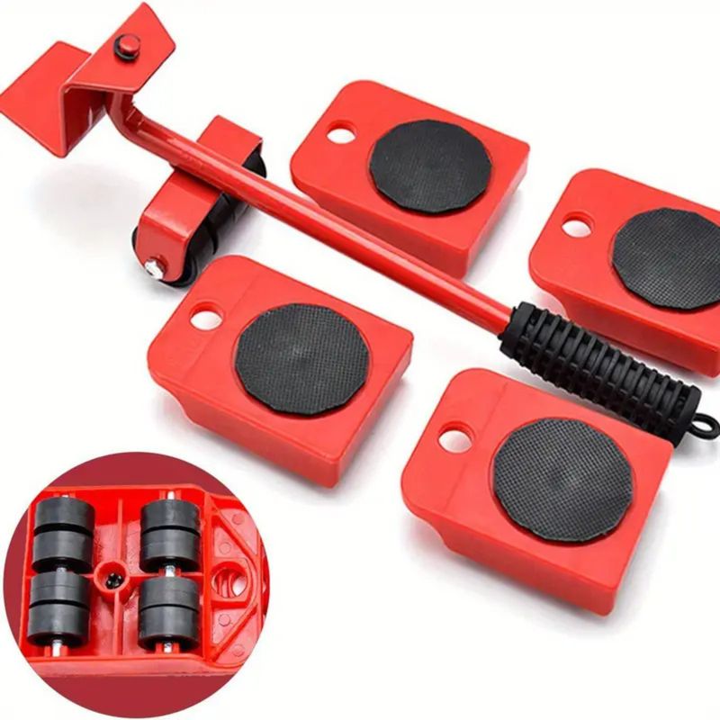 GENERICO - Kit 4 Ruedas Remolques de Elevación