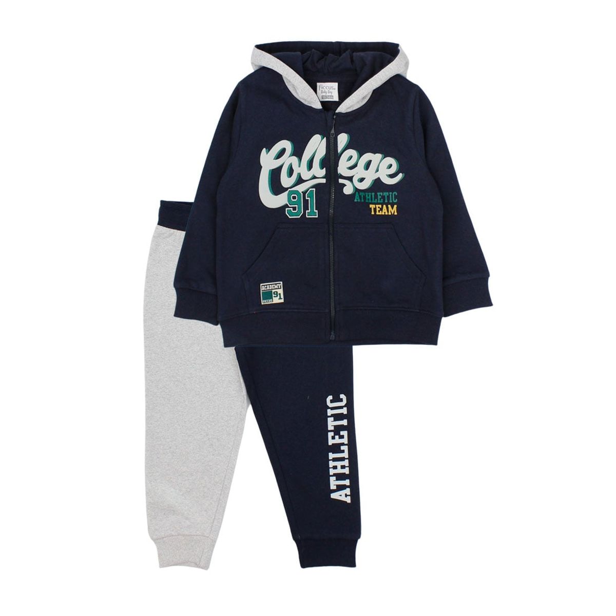 FICCUS - Buzo Bebé Niño Academy Azul