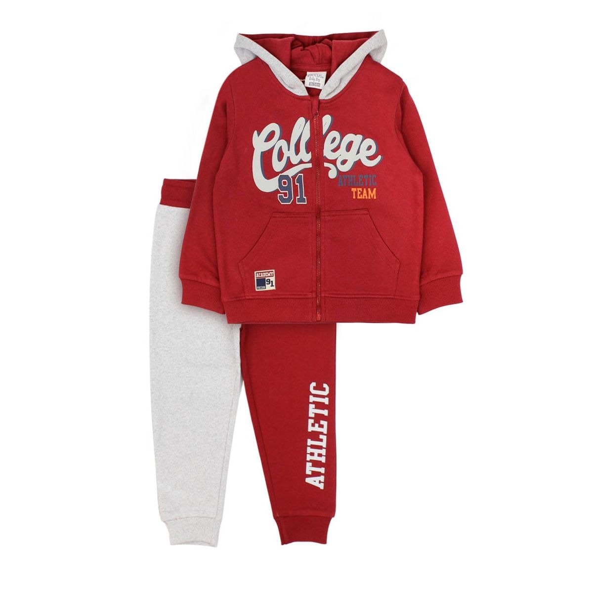 FICCUS - Buzo Bebé Niño Academy Burdeos