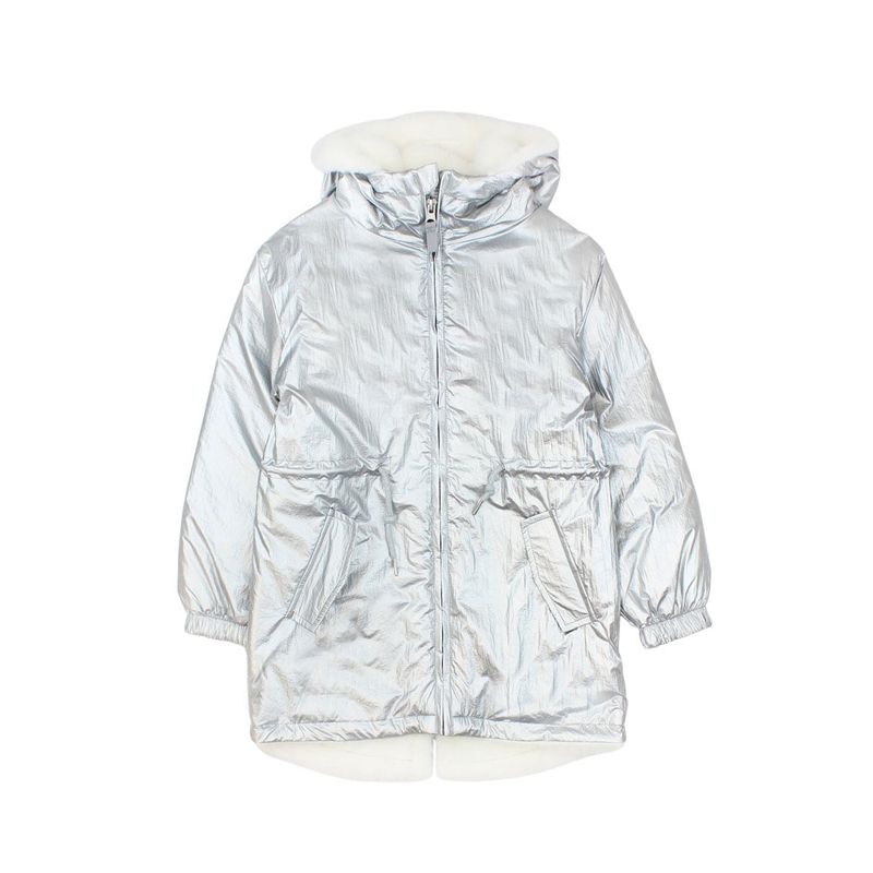 FICCUS - Chaqueta Junior Niña Academy Plateado