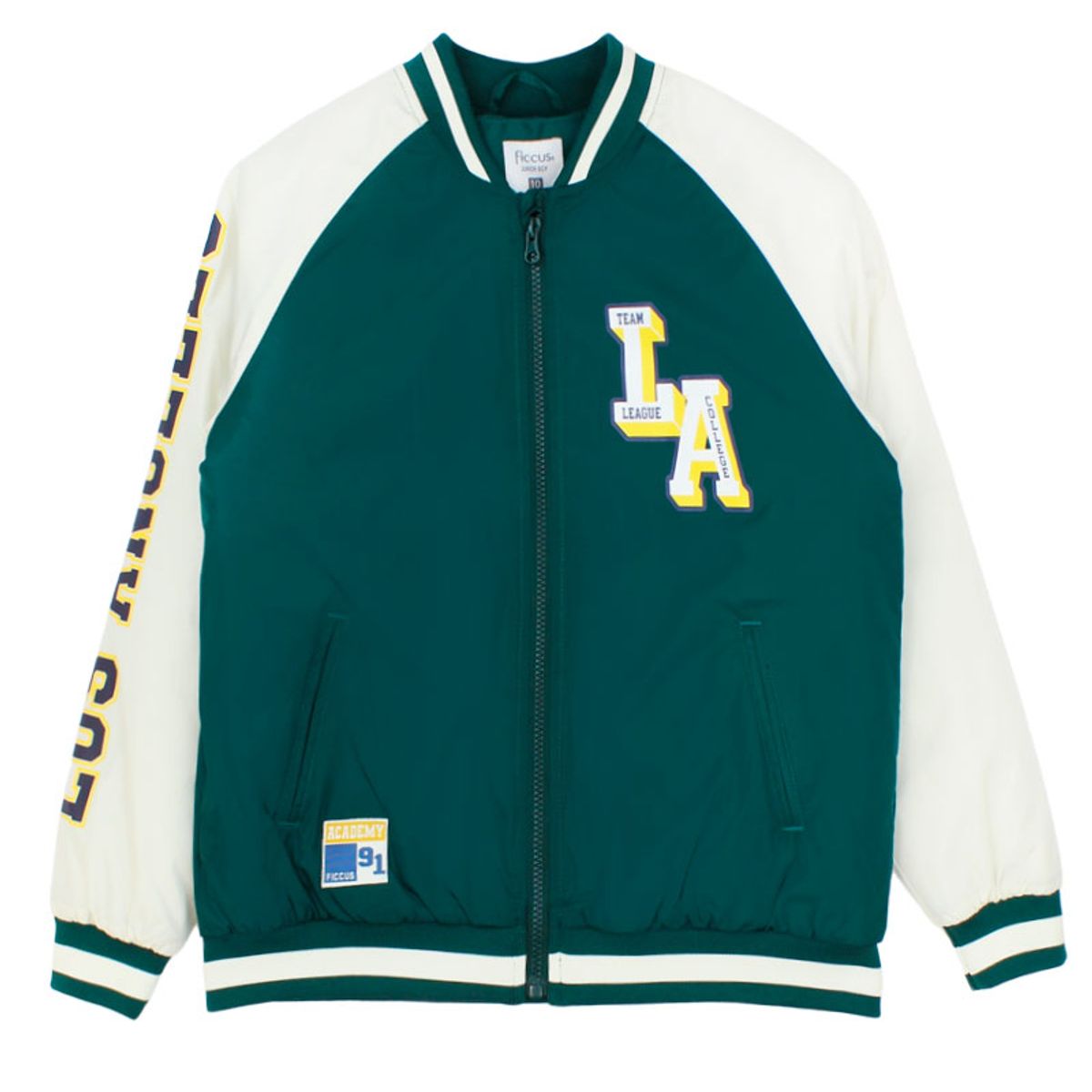 FICCUS - Chaqueta Junior Niño Academy Verde