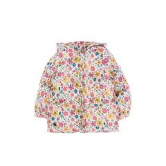 FICCUS - Parka Bebé Niña Foresta Blanco