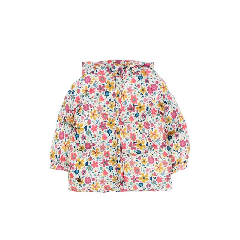 FICCUS - Parka Bebé Niña Foresta Blanco