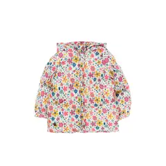 FICCUS - Parka Bebé Niña Foresta Blanco