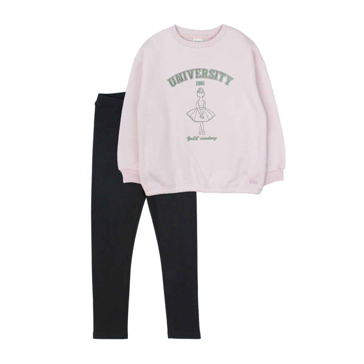 FICCUS - Conjunto Kids Niña Academy Lila