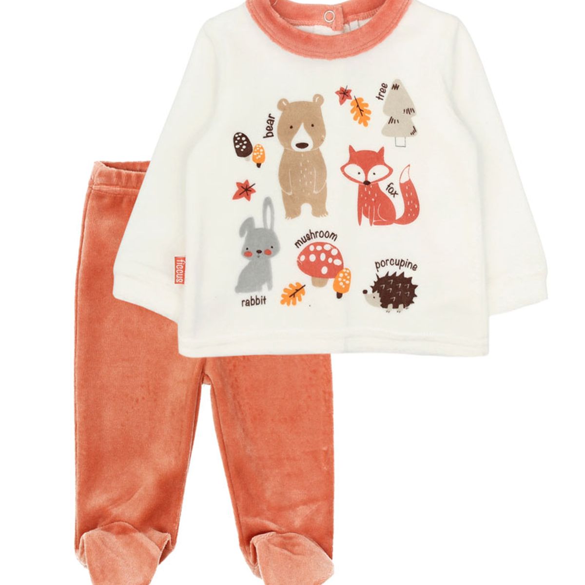 FICCUS - Conjunto Bebé Niño Autumn Blanco