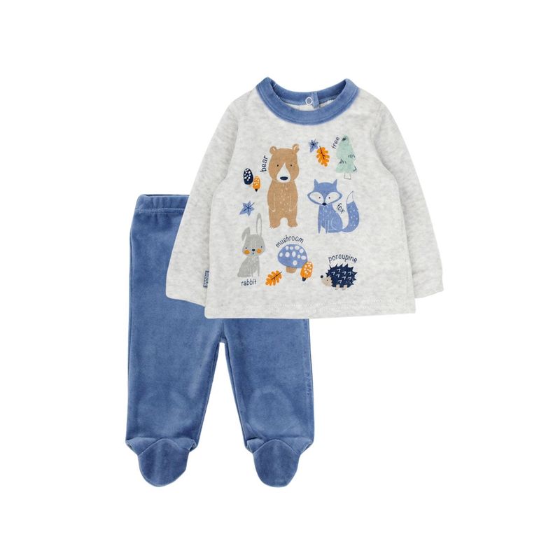 FICCUS - Conjunto Bebé Niño Autumn Gris