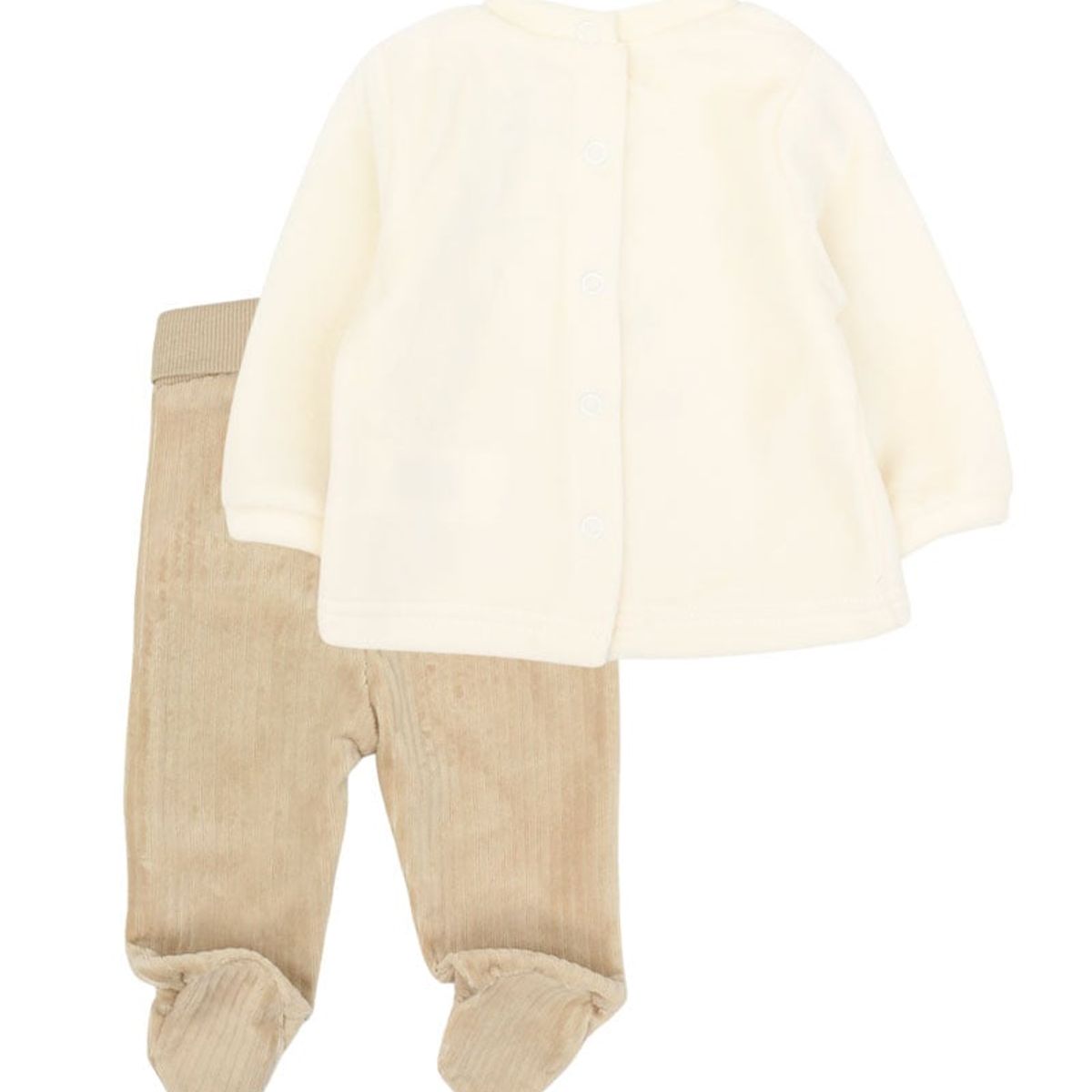 FICCUS - Conjunto Bebé Niño Bear Beige