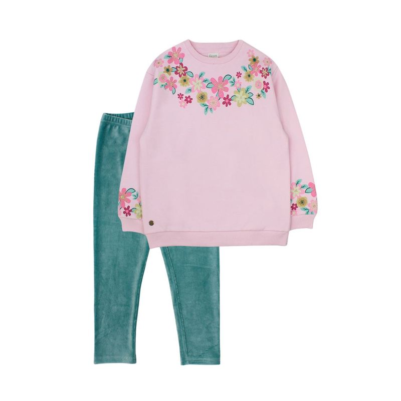 FICCUS - Conjunto Kids Niña Foresta Rosa