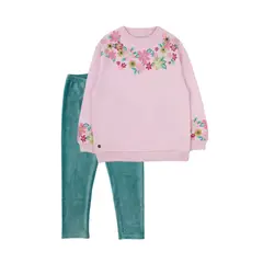 FICCUS - Conjunto Kids Niña Foresta Rosa