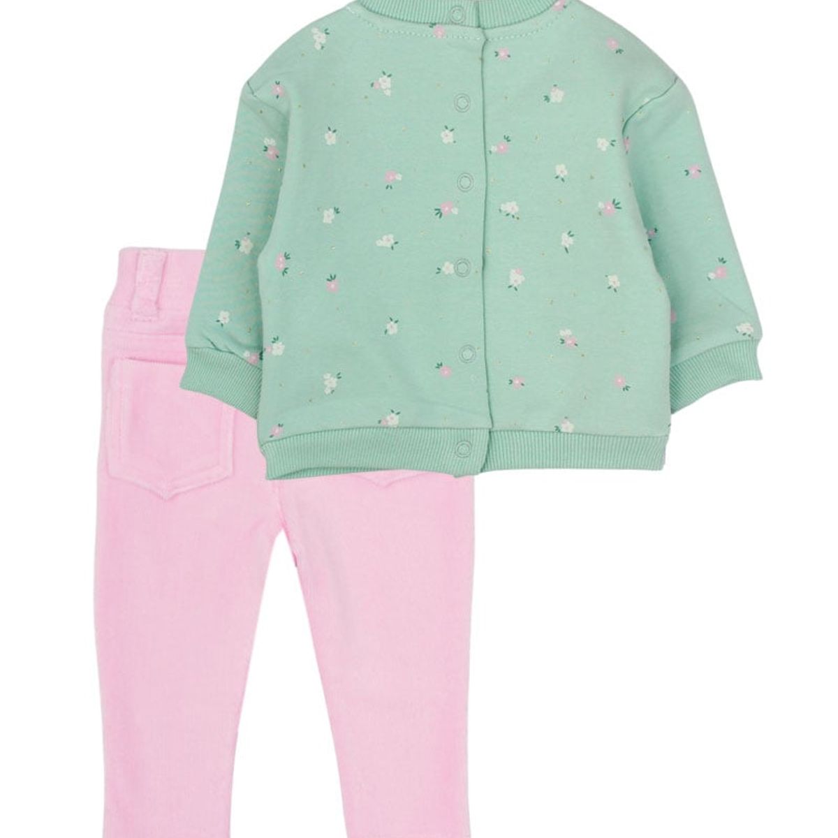 FICCUS - Conjunto Bebé Niña Garden Menta