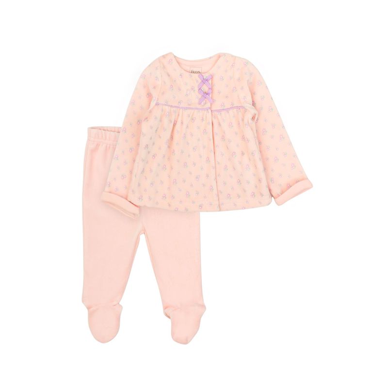 FICCUS - Conjunto Bebé Niña Garden Rosa
