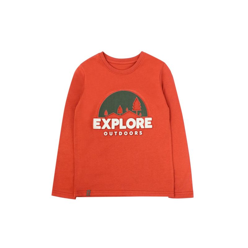 FICCUS - Polera Kids Niño Day To Day Rojo