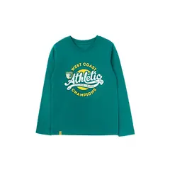 FICCUS - Polera Kids Niño Day To Day Verde