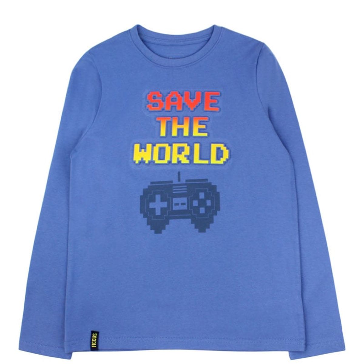 FICCUS - Polera Junior Niño Day To Day Azul