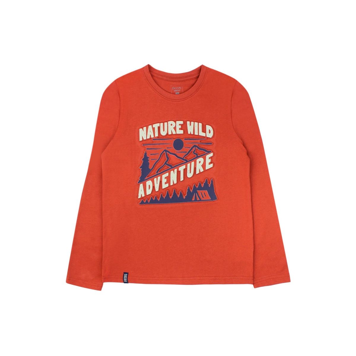 FICCUS - Polera Junior Niño Day To Day Rojo