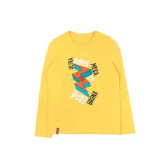 FICCUS - Polera Junior Niño Day To Day Amarillo
