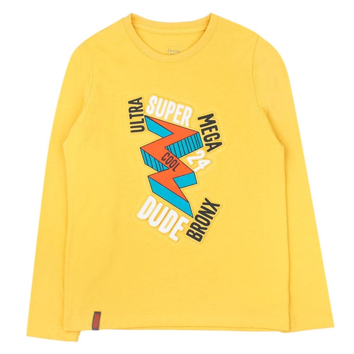 FICCUS - Polera Junior Niño Day To Day Amarillo