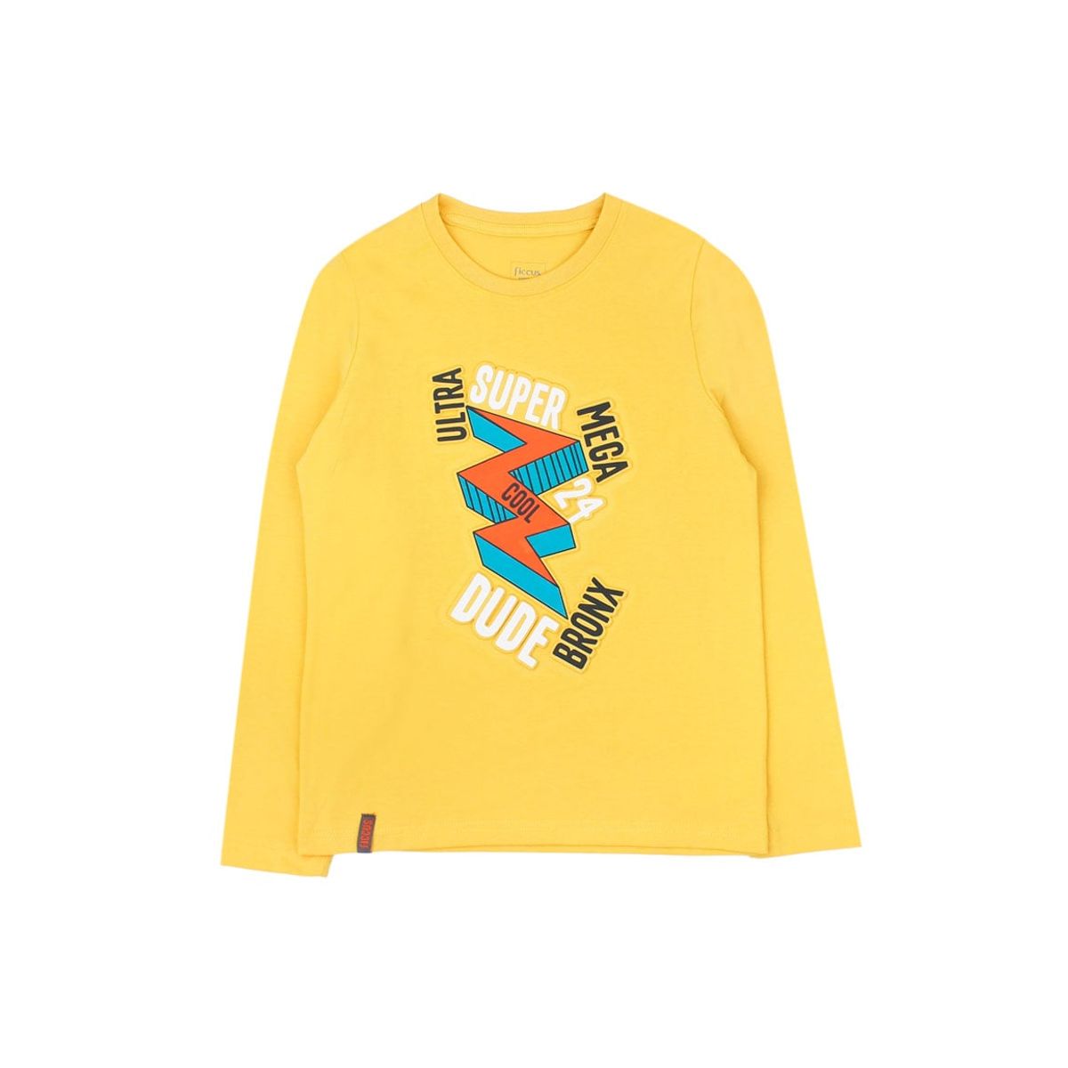 FICCUS - Polera Junior Niño Day To Day Amarillo