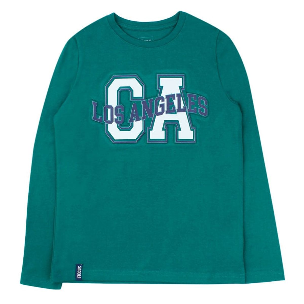 FICCUS - Polera Junior Niño Day To Day Verde