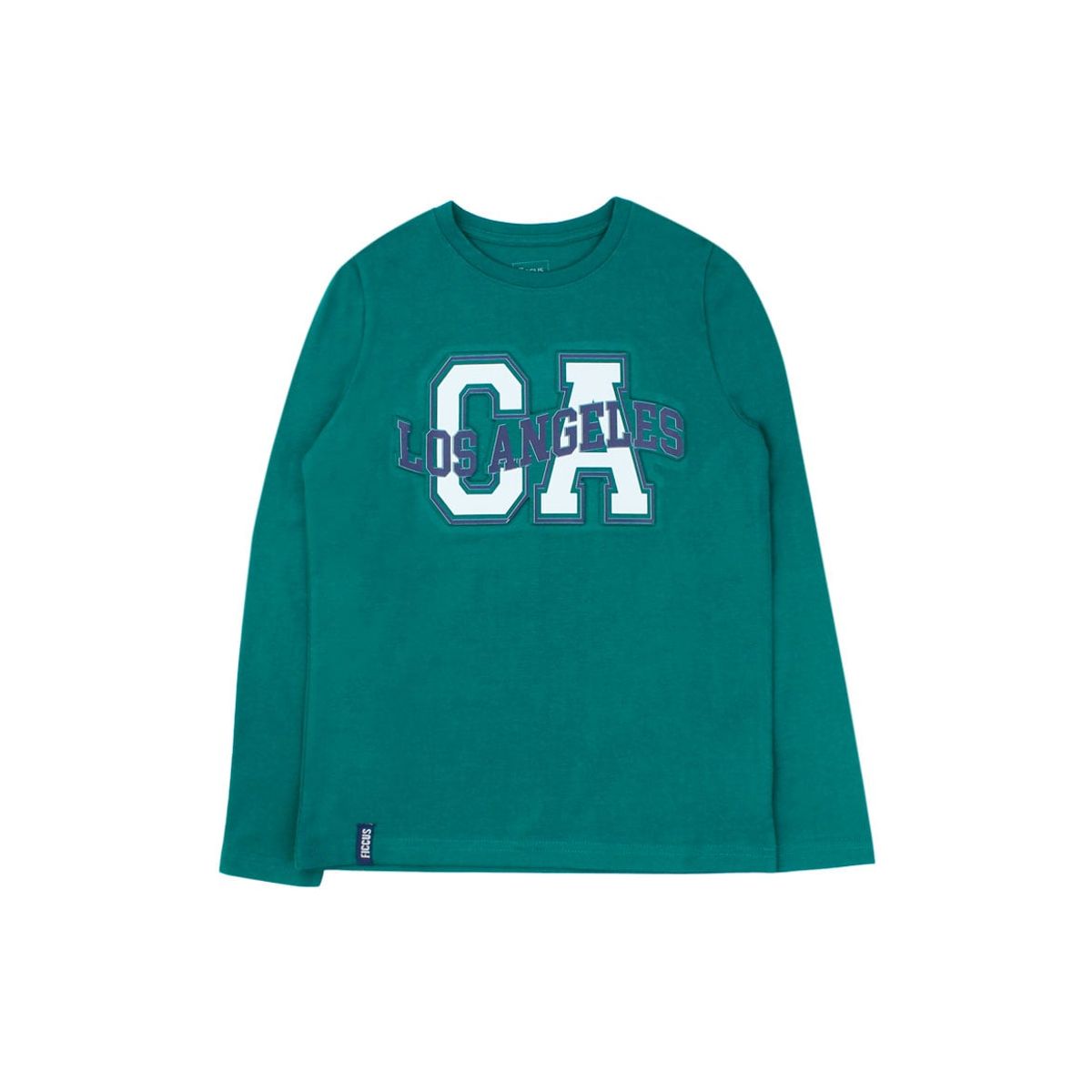 FICCUS - Polera Junior Niño Day To Day Verde