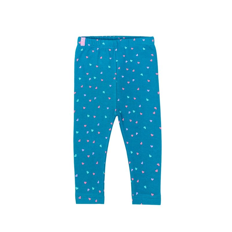 FICCUS - Leggins Bebé Niña Move Turquesa