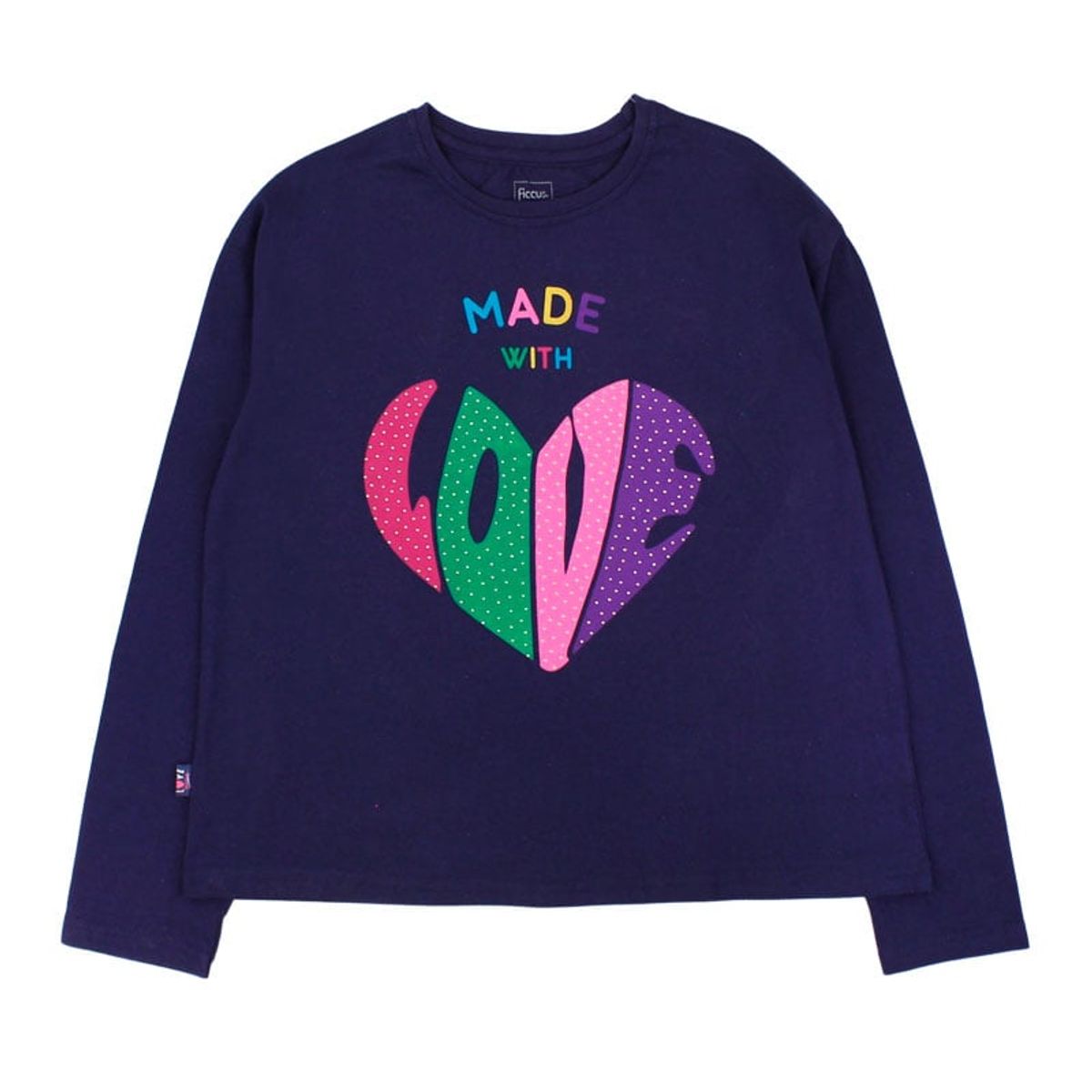 FICCUS - Polera Junior Niña Move Azul