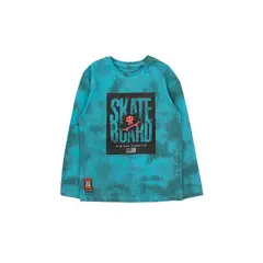 FICCUS - Polera Kids Niño Move Turquesa