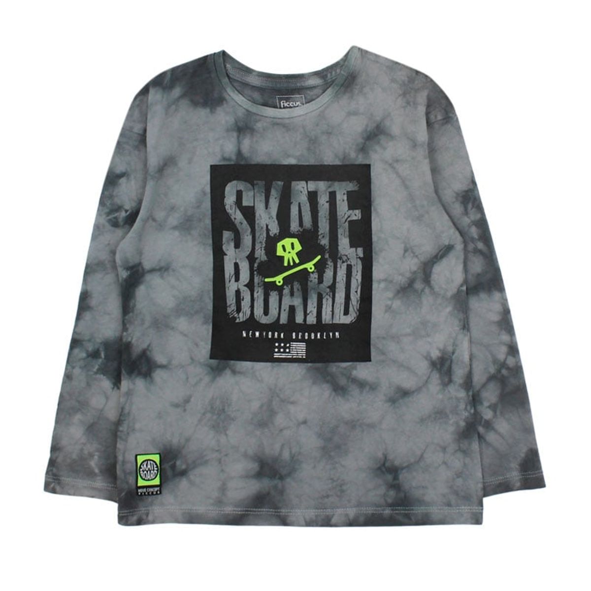 FICCUS - Polera Kids Niño Move Gris