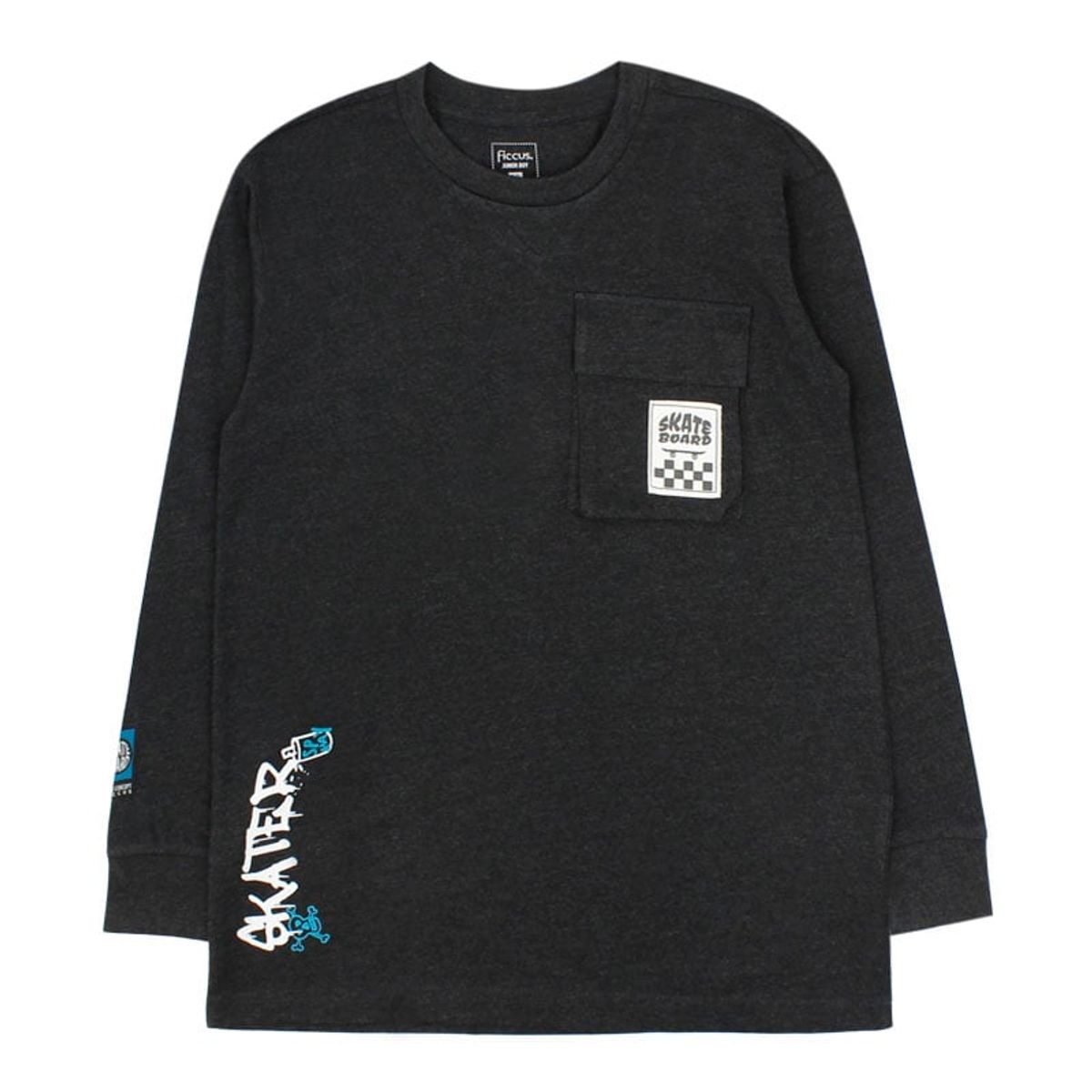 FICCUS - Polera Junior Niño Move Gris