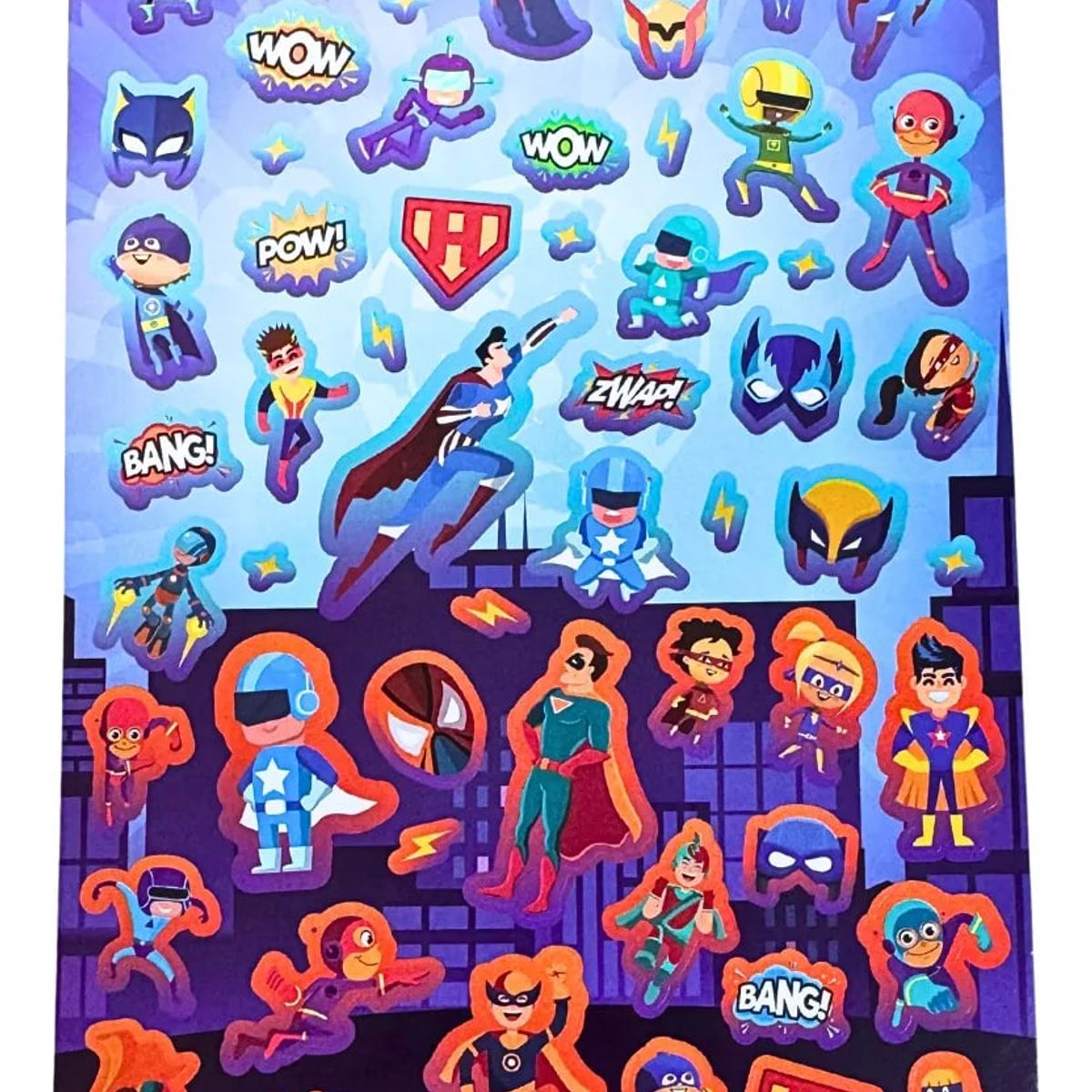 ADETEC - Block De Stickers Para Niños +250 Stickers Adetec