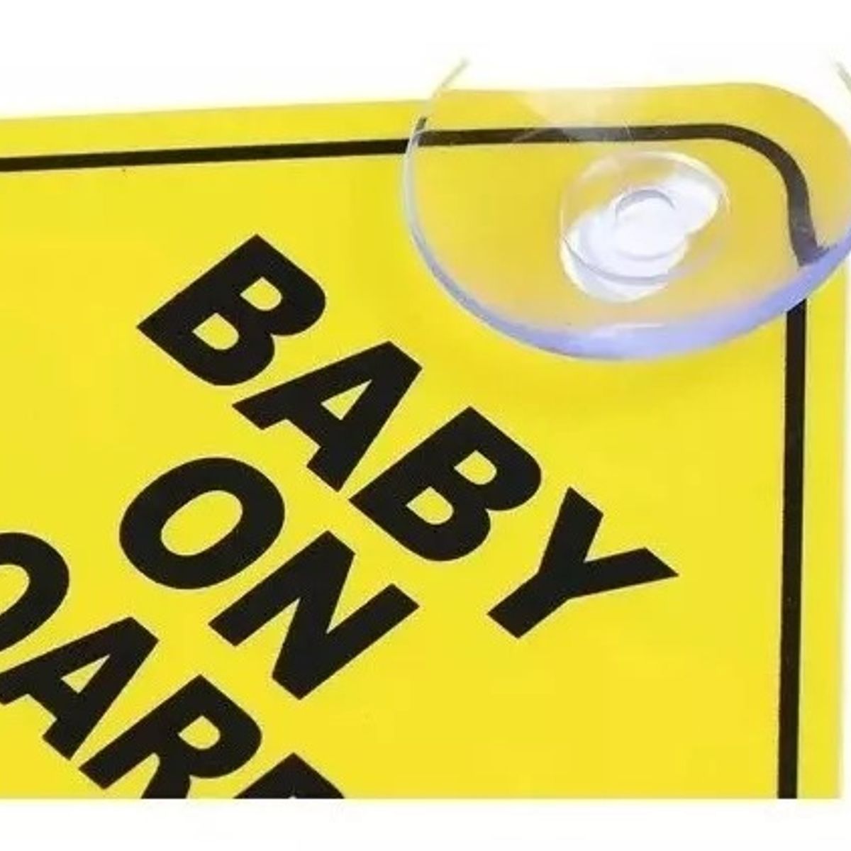 GENERICO - Letrero Baby On Board Bebe A Bordo Seguridad Auto Seguridad
