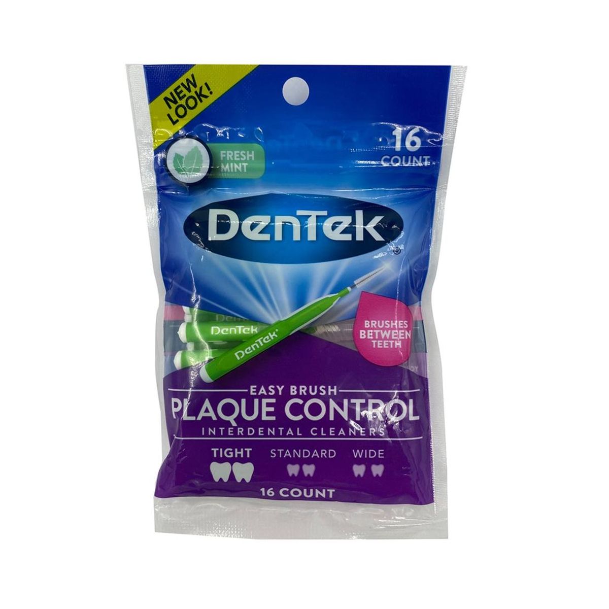 DENTEK - Cepillo Interdental Easy Brush Tight 16 Count DENTEK.
