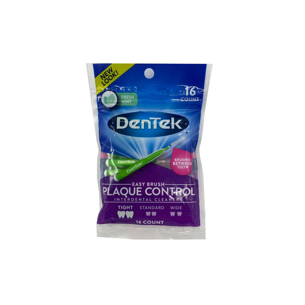 DENTEK - Cepillo Interdental Easy Brush Tight 16 Count DENTEK.