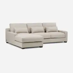 ROSEN - Sofá Seccional Izquierdo Soroa Small Tela Crudo