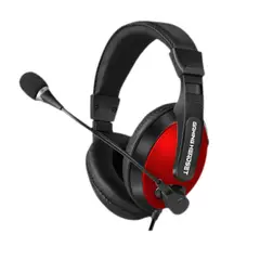 HONK - AUDIFONO AHM 704271 MULTIMEDIA ROJO