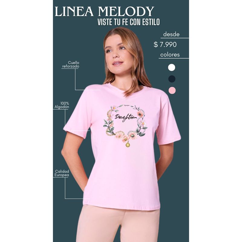 GG GOODGOODS - Polera Melody Cristiana Daughter Algodón Calidad Europea