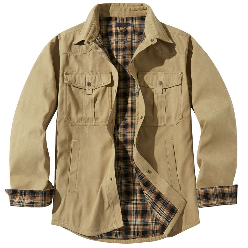 TIOZONEY - Chaqueta gruesa para hombre