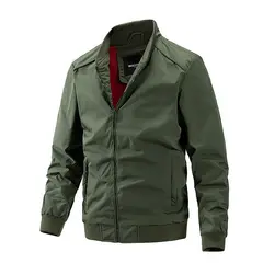 TIOZONEY - Chaqueta Pu Hombre