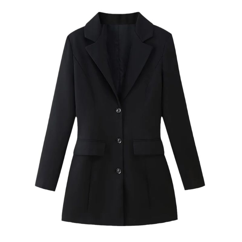 TIOZONEY - Chaqueta deportiva de botones de manga larga para mujeres