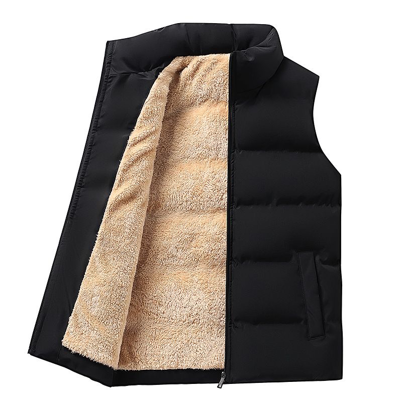 TIOZONEY - Chaqueta Sin Mangas Ripstop Liviana De Varon-Negro