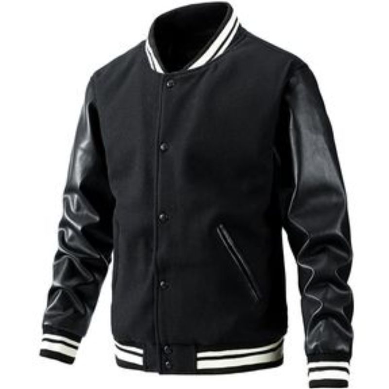 TIOZONEY - Chaqueta Pu Hombre