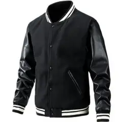 TIOZONEY - Chaqueta Pu Hombre