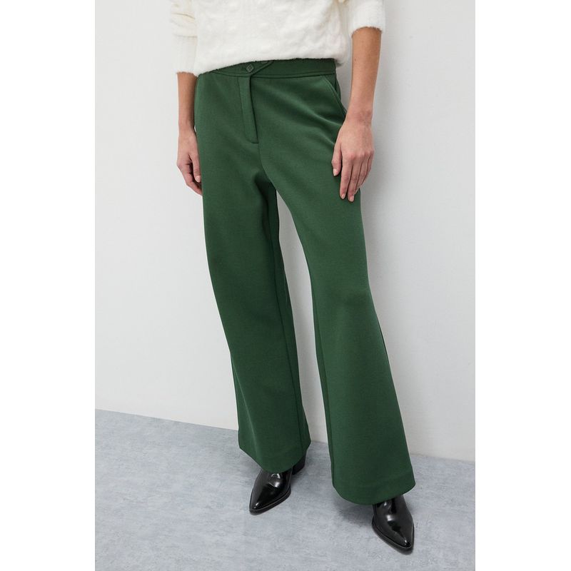 IO - Pantalon Verde Musgo Mujer Io