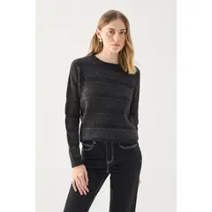 ASH - Sweater Liso Negro