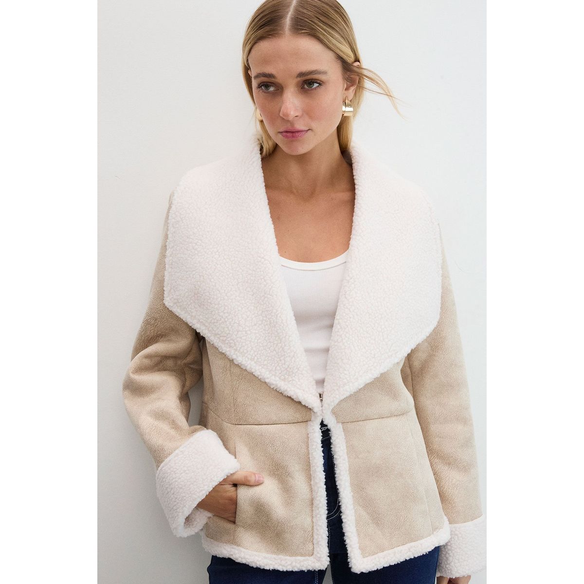ASH - Chaqueta Crudo Mujer Ash