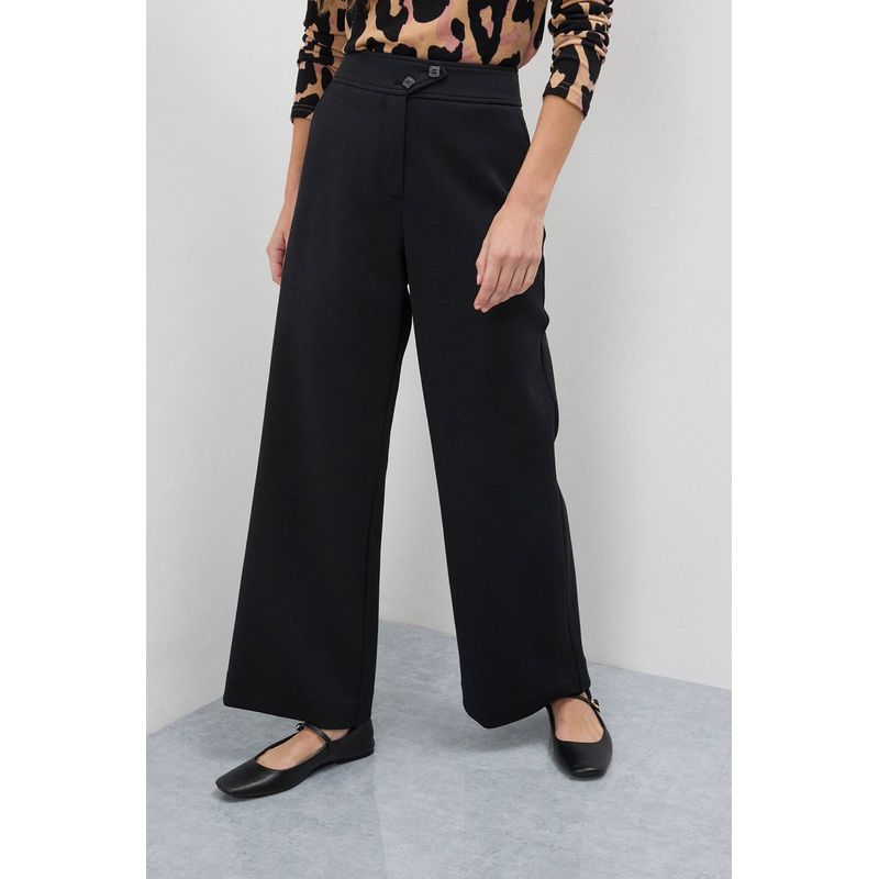 IO - Pantalon Liso Negro IO