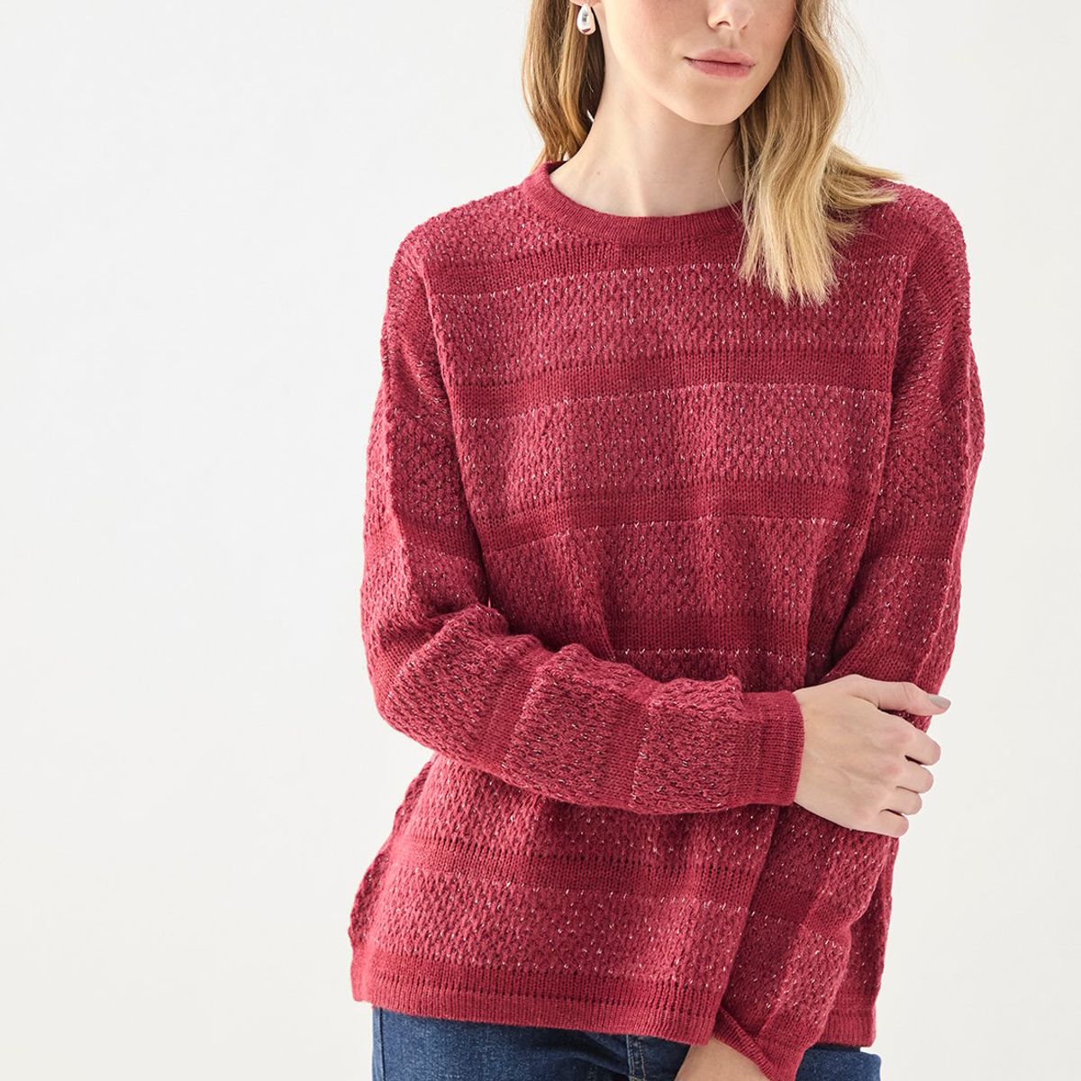 ASH - Sweater Burdeo Mujer Ash