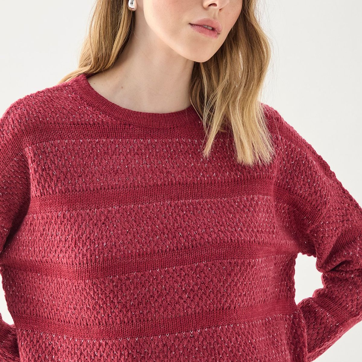 ASH - Sweater Burdeo Mujer Ash
